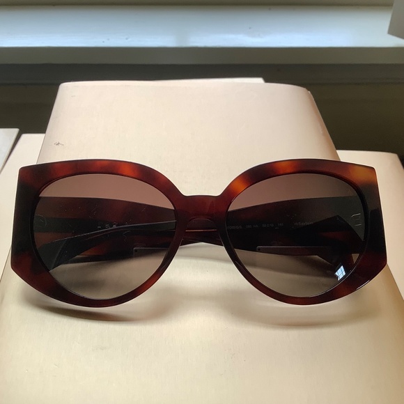 Rag & Bone 58mm Round Sunglasses Havana Brown - Picture 2 of 15